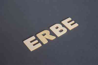 Erbe Aufschrift